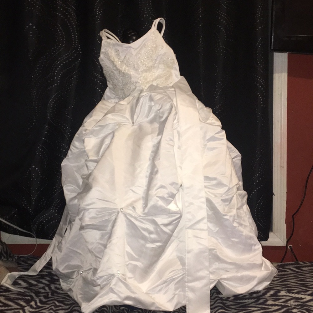 A white baptism/communion dress size 28